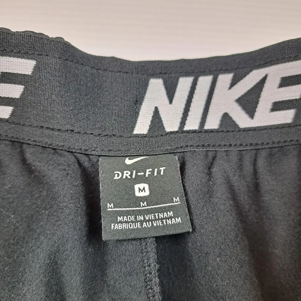 Nike Pants Mens Medium Black Dri-FIT Track Lounge Athletic Gym Running
